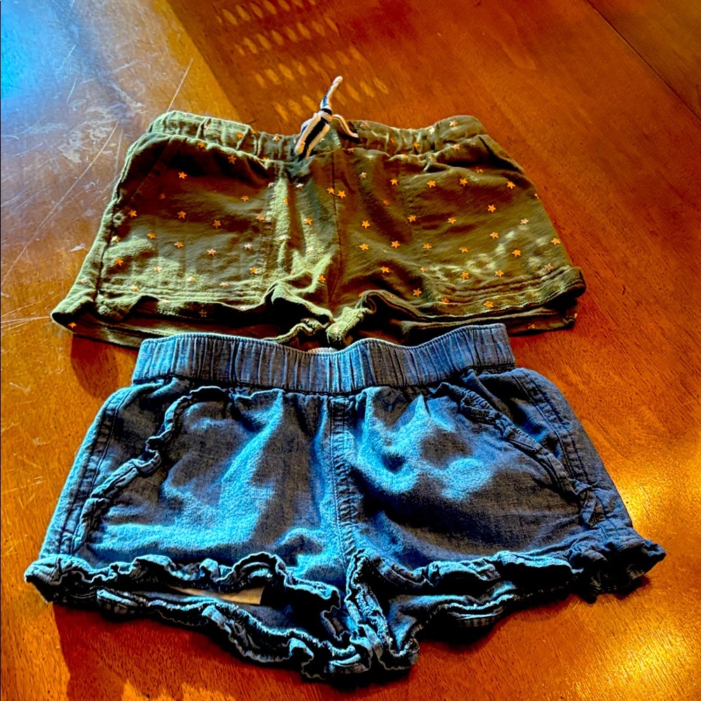 Crewcuts Kids Shorts Set - Green and Blue
